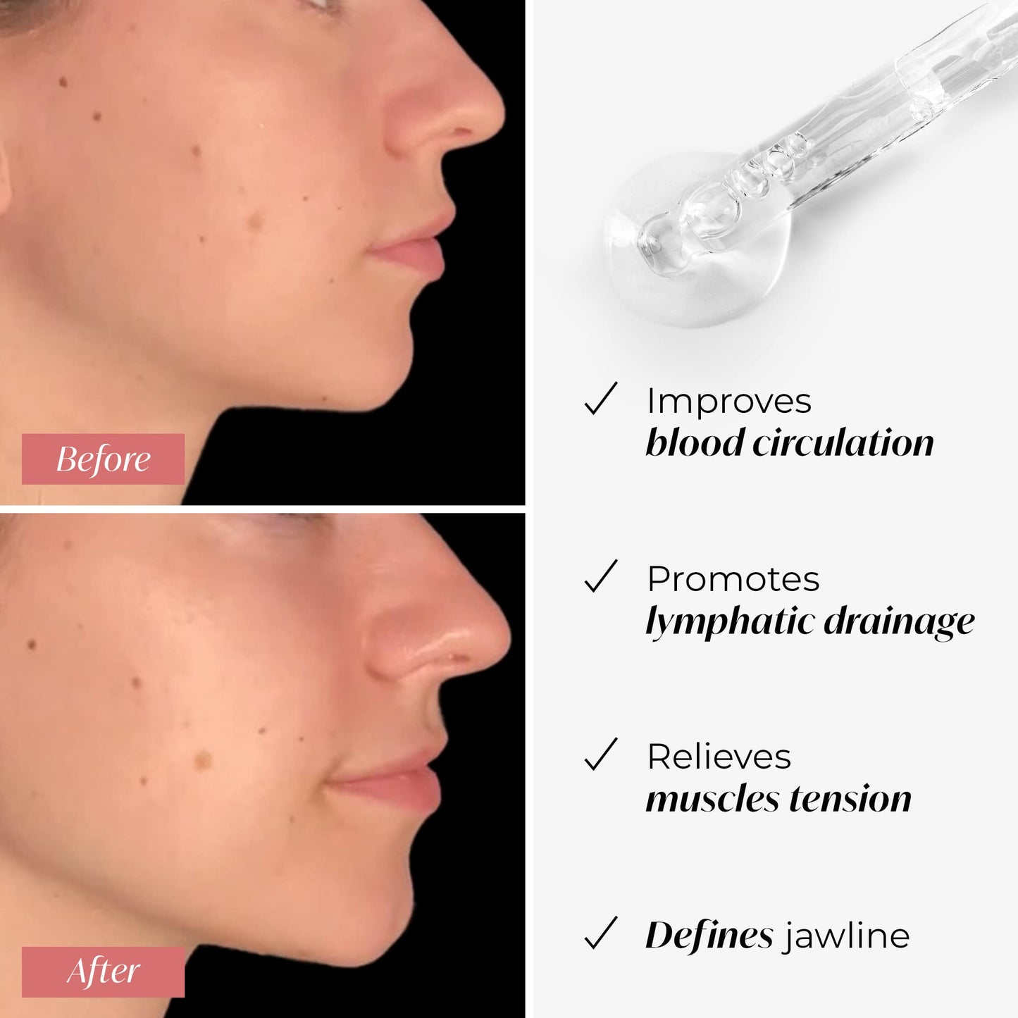 PLANTIFIQUE Gua Sha Facial Tools | Gifts | Massage Tool | Jawline Sculptor | Face Sculpting Tool for Your Skin Care Routine | Jade Guasha