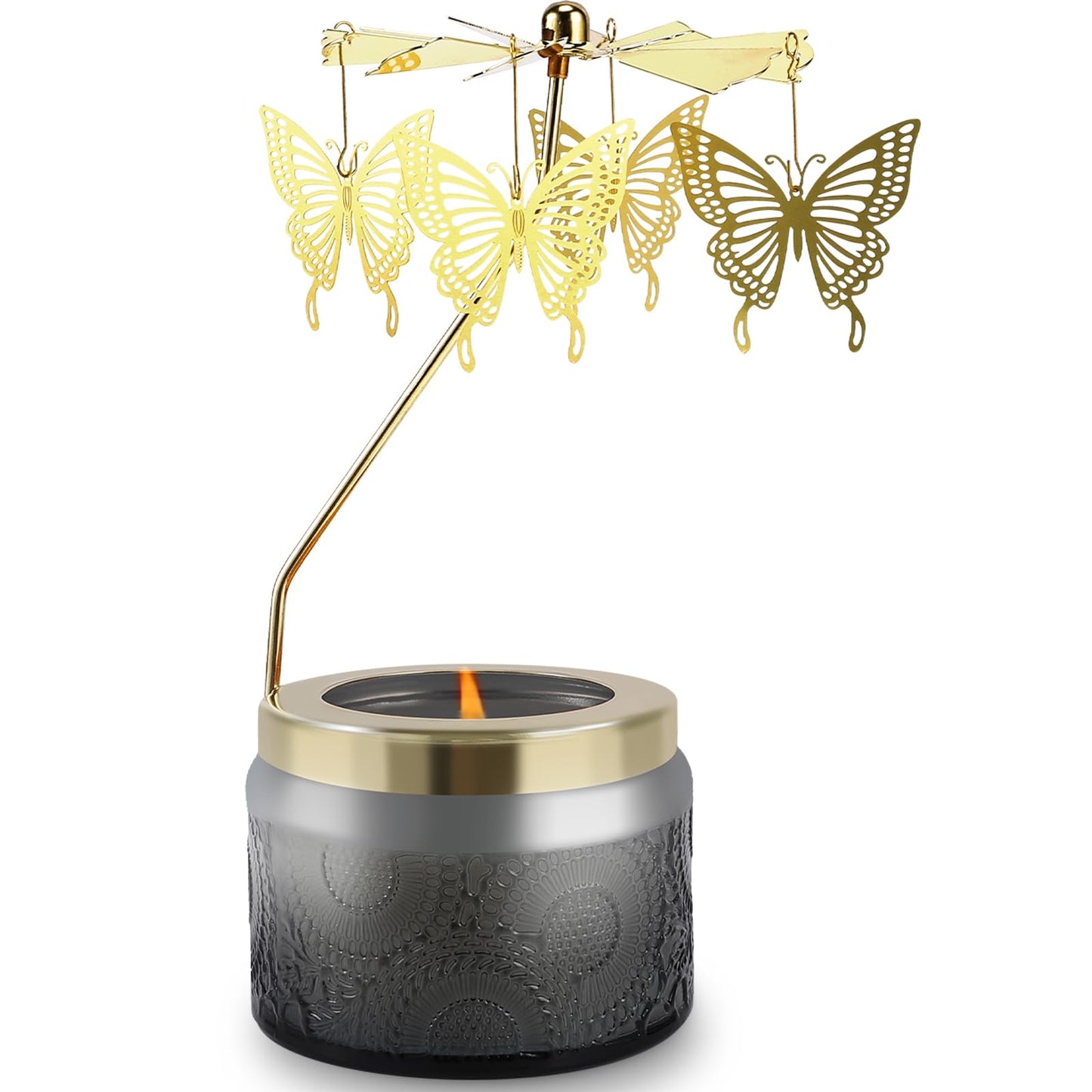 Scented Candles Set | Men Candle Set, Scented Candles for Home, Gifts for Men Aromatherapy Gift Set - 4 Pack Manly Gifts for Dad Fathers Day, Soy Candle of Leather/Smoke & Vanilla/Oak/Lavender