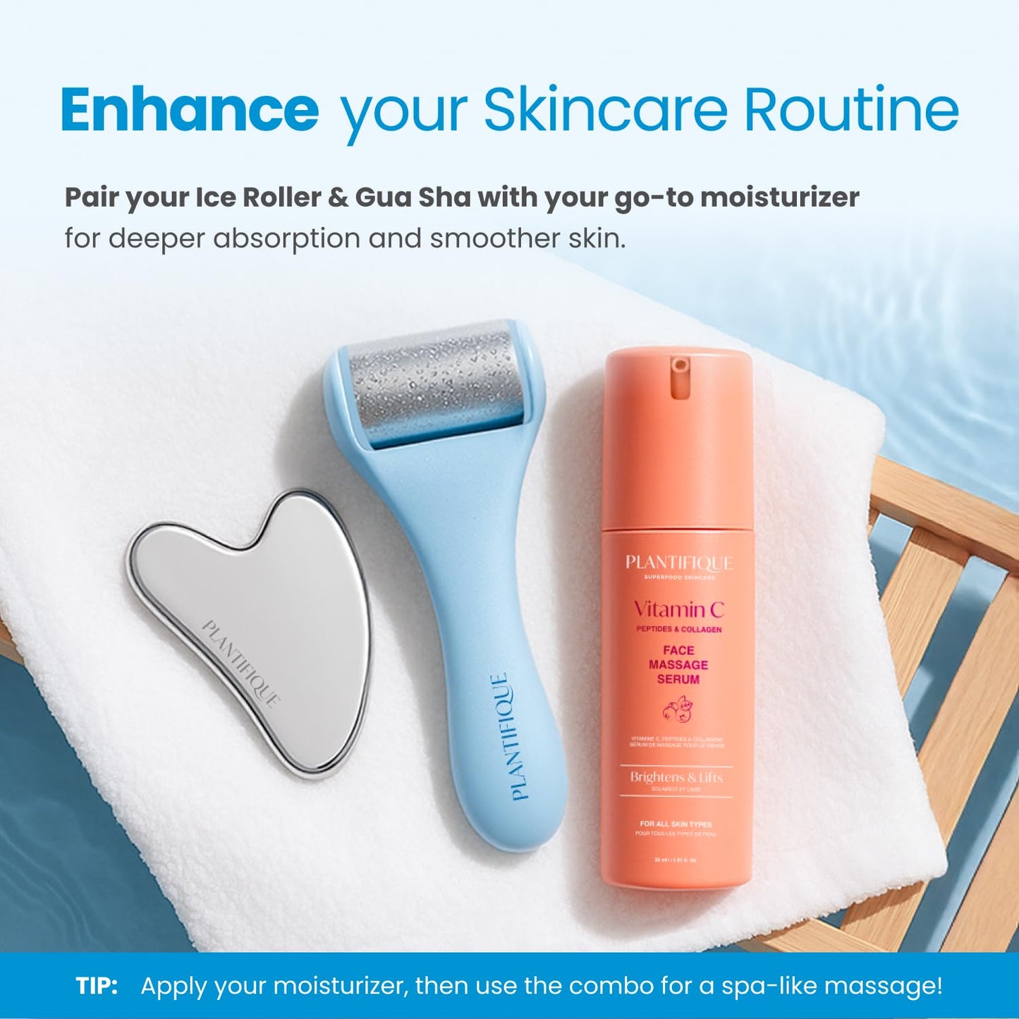 PLANTIFIQUE Gua Sha Facial Tools | Gifts | Massage Tool | Jawline Sculptor | Face Sculpting Tool for Your Skin Care Routine | Jade Guasha