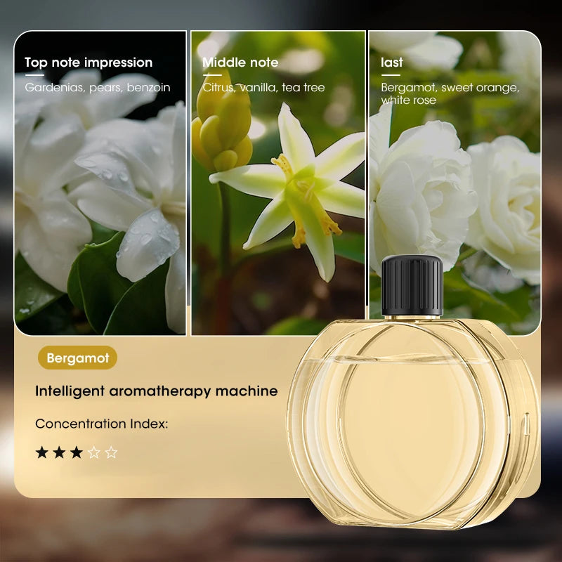 Smart Aromatherapy Machine Air Freshener Purifier Automatic Sprayer Essential Oil Perfume Diffuser Living Room Toilet Deodorizer