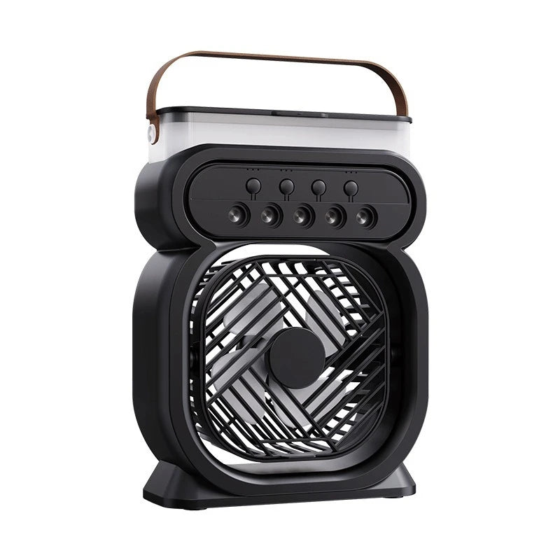 Hot 3 In 1 Fan AIr Conditioner Household Small Air Cooler LED Night Light Portable Humidifier Air Adjustment Fan Office Home Fan