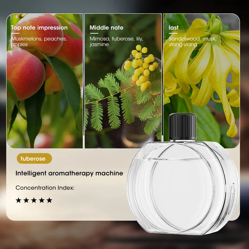 Smart Aromatherapy Machine Air Freshener Purifier Automatic Sprayer Essential Oil Perfume Diffuser Living Room Toilet Deodorizer